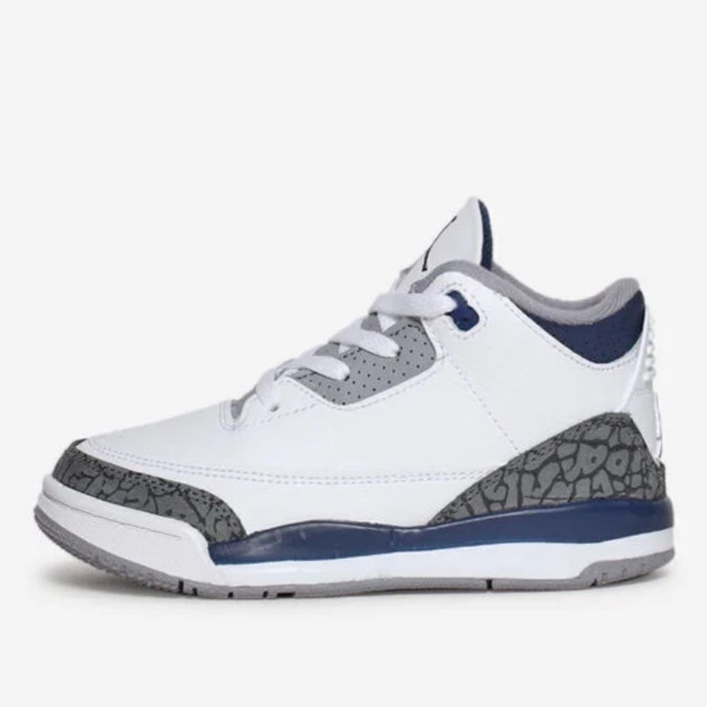 JORDAN 3 RETRO White | Midnight Navy | Cement Grey | Black 11.5C